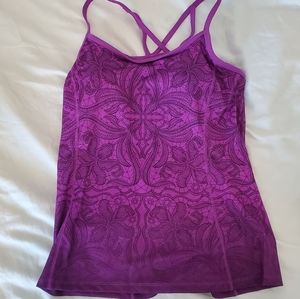 Athleta Yoga Sport Racerback top with builtin bra